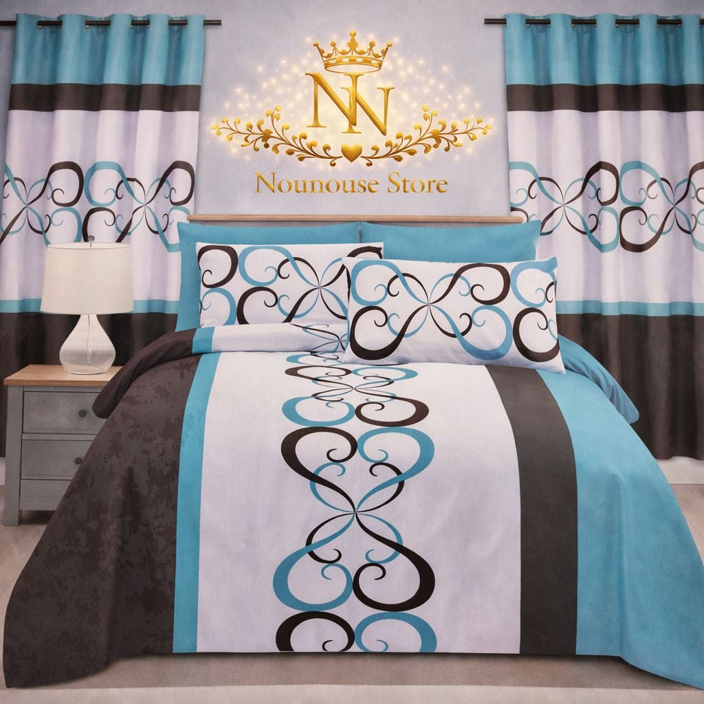 8pieces bed sheet set king