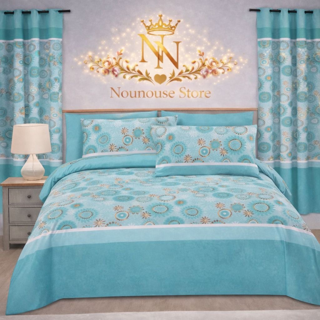 8pieces bed sheet set king