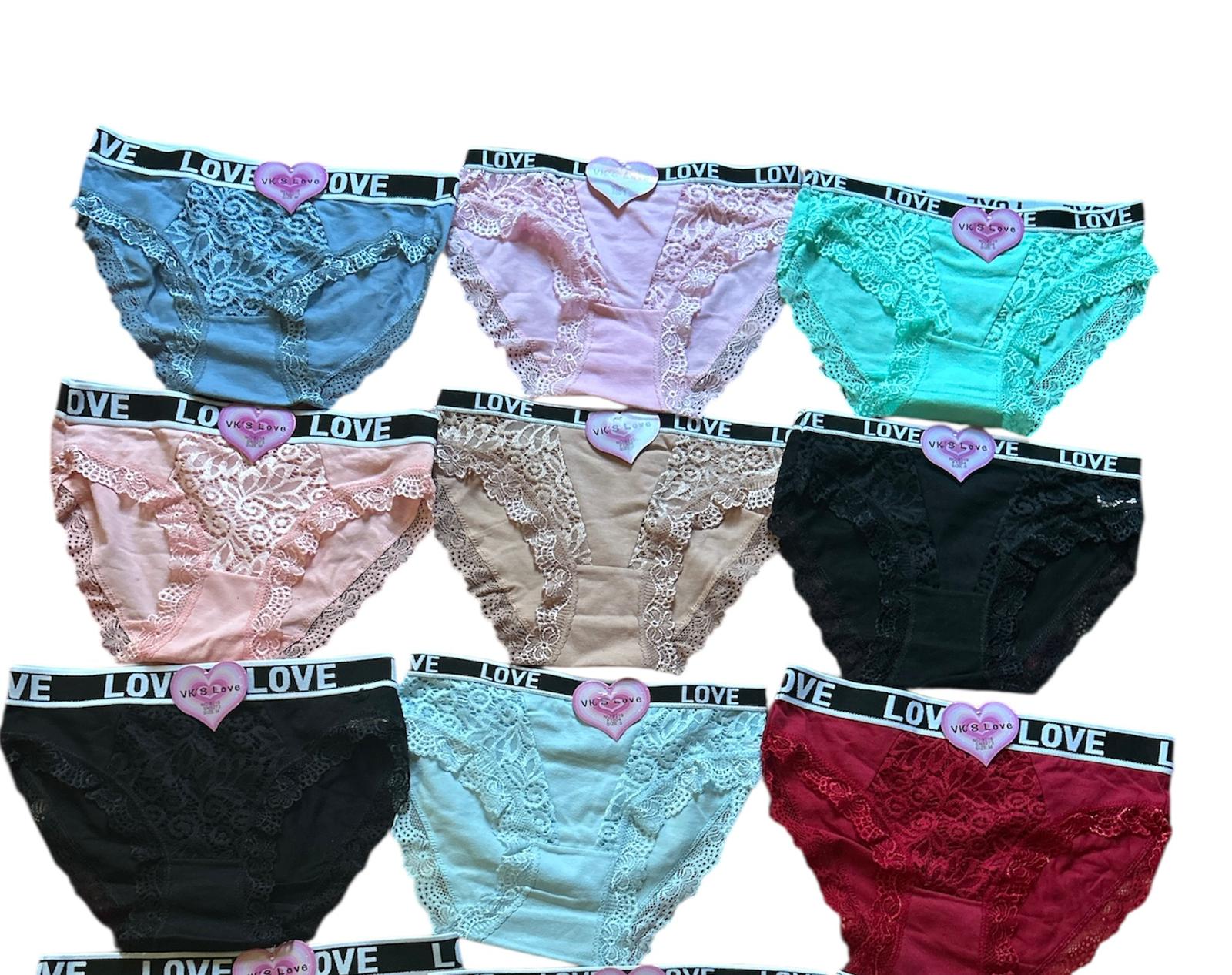LOVE Lace Luxe Panty Set – 9 Colors
